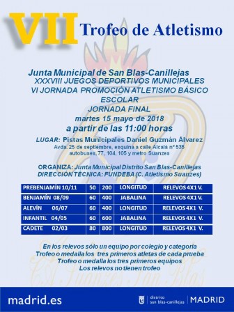 Cartel VI  JORNADA DE PROMOCION ATLETISMO BASICO ESCOLAR - MAYO 2018 VALIDO.jpg
