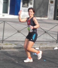 Mada en el maratón de Madrid 2011